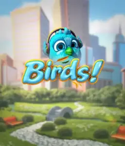 Delight in the playful world of the Birds! game by Betsoft, featuring colorful graphics and innovative gameplay. See as adorable birds fly in and out on wires in a dynamic cityscape, providing engaging ways to win through cascading wins. A delightful take on slot games, ideal for animal and nature lovers.